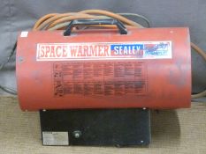 A Stanley gas space heater