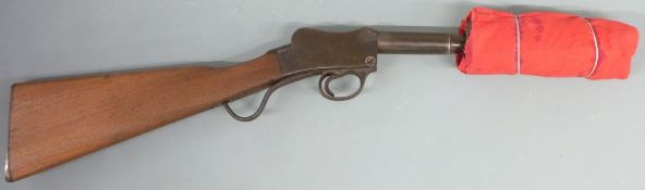 BSA .22 blank Martini action dog training gun with 'BSA Trade Mark' stamped to the lock and '