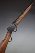 BSA Winchester style Martini action underlever .300 rook rifle with logo stamped to the lock,