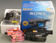 Sony Handycam Vision CCD-TRV27E video camera, in original box with charger, instructions etc