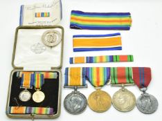 Royal Navy WW1 medals named to midshipman D.E Vorse (only War Medal named) Victory Medal, WW2