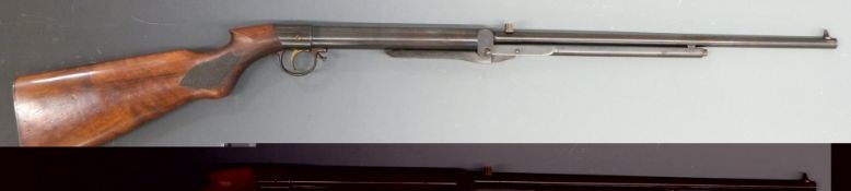 Haenel Mod IV E .177 air rifle with chequered grip and adjustable sights and trigger, serial