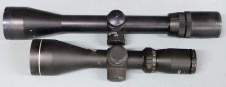 Two 3-9x40 rifle scopes Bisley Waterproof and one other.