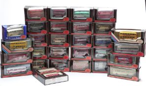 Thirty Exclusive First Editions (EFE) 1:76 scale diecast model buses and coaches, all in original