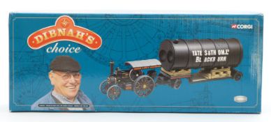 Corgi Dibnah's Choice 1:50 scale diecast model Fowler B6 Road Loco, Low Loader & Boiler (Vulcan),