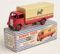 Dinky Toys diecast model Spratt's Bonio, Ovals & Dog Cakes Guy Van, 917, in original box.