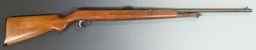 Gecado Model 50 .22 air rifle with semi-pistol grip and adjustable sights, NVSN.