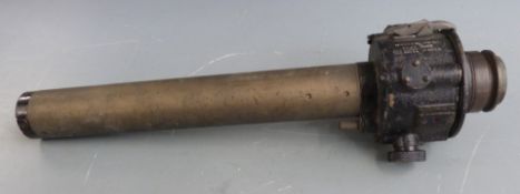 British Army WW2 gun sight No4 3x3 ML Mk3 dated 1945, serial number 4096, length 44cm