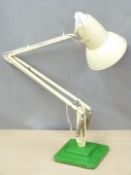 Herbert Terry Anglepoise lamp with stepped square base