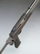 Ruger model 10/22 .22 semi-automatic carbine rifle with chequered pistol grip and forend, black A.