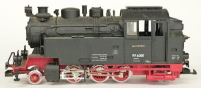 Lehmann LGB G gauge model railway 2-6-0 locomotive 99 6001, 2080.