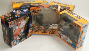 Five Hasbro Action Man figure sets Mission Grizzly, Space Explorer, Polar Trapper, Power Extreme and