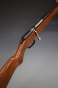 Unnamed .410 magnum bolt-action shotgun with chequered semi-pistol grip and 25.5 inch barrel,