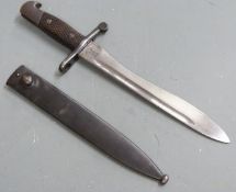 Spanish Mauser 'Bolo' bayonet with Toledo blade