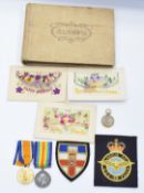 British Army WW1 medals comprising War Medal and Victory medal named to 226831 Pioneer A Baston,