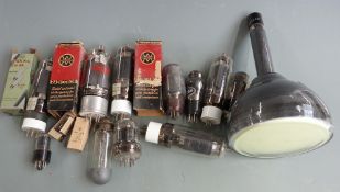 Quantity of electronic radio and similar valves to include KT66, VT104, RCA813, VT195,