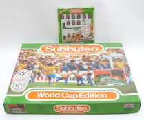 Subbuteo table soccer set World Cup Edition Fifa World Cup 1990 Italia 90 and matching England squad