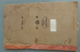 Scrapbook containing WW2 newspaper cuttings, letters etc