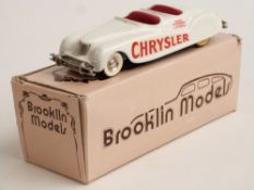 Brooklin Models 1:43 scale diecast model 1941 Chrysler Newport Indy Police Car, 8A, in original box.