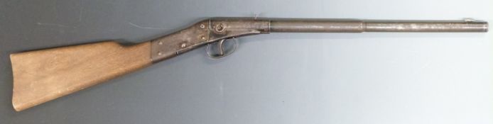 Diana Model 1 .177 air rifle with wooden stock and alignment sights, NVSN.