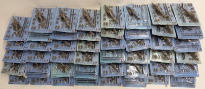 Forty-eight Itaeri 1:100 scale model military helicopters, all in original blister packed display