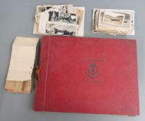 Royal Navy / Royal Marines photograph album titled 'The Commission of HMS Jamaica' containing