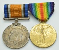 WW1 medal pair comprising War Medal and Victory Medal named to G Stoner, British Red Cross and St.
