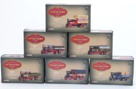 Six Corgi Vintage Glory Of Steam 1:50 scale limited edition diecast model Foden wagons Tate & Lyle