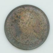 1906 commemorative Danish Kroner marking the death of Christian IX and the accession of Frederick