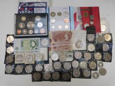 Royal Mint deluxe cased 1997 UK coin set, 1994 Brilliant Uncirculated sets, Canada set, a quantity