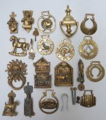 Various door knockers to include Ripon, Durham, York and others together with various horse