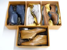 Four pairs of gentleman's Tod's shoes, size 8½ / 9