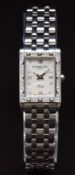 Raymond Weil Tango ladies wristwatch ref. 5971 with diamond markers, diamond set bezel, silver Roman
