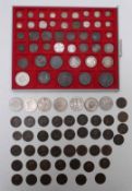 An interesting collection of largely UK coins, George III onwards, includes a Cornish mines penny