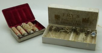 Army and Navy co-operative society travelling medicine kit, including aromatic chalk with opium,