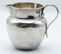 WITHDRAWN    George V hallmarked silver jug, Chester 1926 maker Dingley Brothers, height 8cm, weight