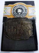 American Express belt buckle, in box