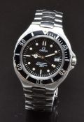 Omega Seamaster Professional 200m gentleman's wristwatch ref. 396.1062 with date aperture,