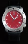 Victorinox Swiss Army Sub diver's style gentleman's wristwatch ref. V7-10 with date aperture,