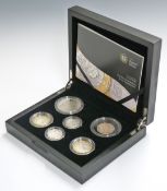 Royal Mint 2011 UK Piedfort Set, cased with certificate