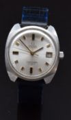 Omega Seamaster Cosmic gentleman's automatic wristwatch ref. 166.022 with date aperture, two-tone