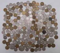 A collection of UK sundry coinage