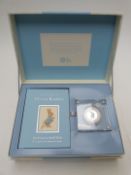 Royal Mint Tale of Peter Rabbit limited edition Coin and Gift Book, box includes the 2007 silver