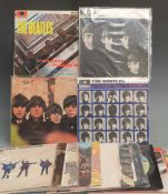 The Beatles - seventeen albums including Please Please Me, With, For Sale, A Hard Day's Night, Help,