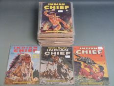 Forty-three mainly Dell and WDL Western comic books including Rex Allen, Jade Pearsons Texas