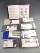 Six albums of GB first day covers, includes some East Africa covers