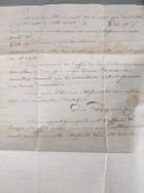 Swiss postage cover dated 6th June 1834 from Berne to London, stamped Swisse Per Delle and A.E/J.F