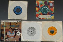 Approximately 170 singles, mostly 1960s and 1970s