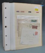 A mint and used GB accumulation on old stock cards from Victoria to QEII including a few covers