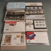 A box of GB presentation packs, high face value